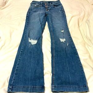 Bell bottom trouser jeans